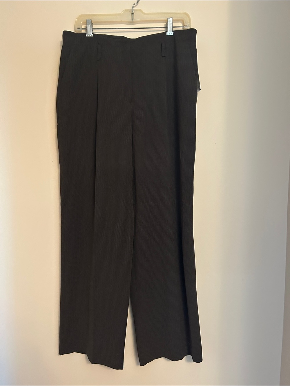 Jones New York petite classic dark grey dress pants new/tags size 14P